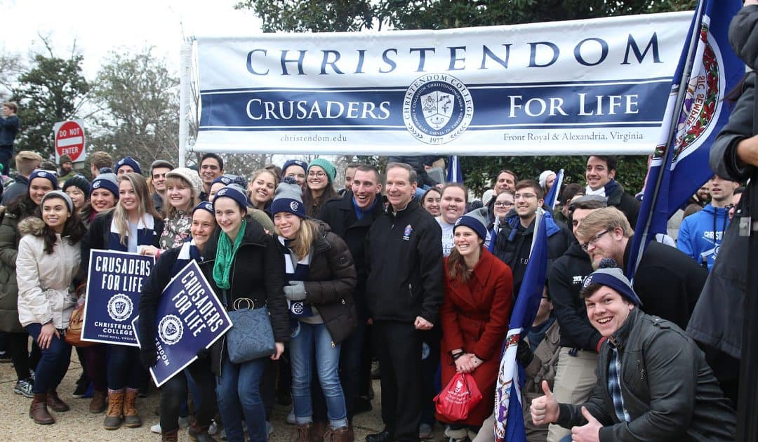 Christendom College to Lead 49th Annual National March for Life