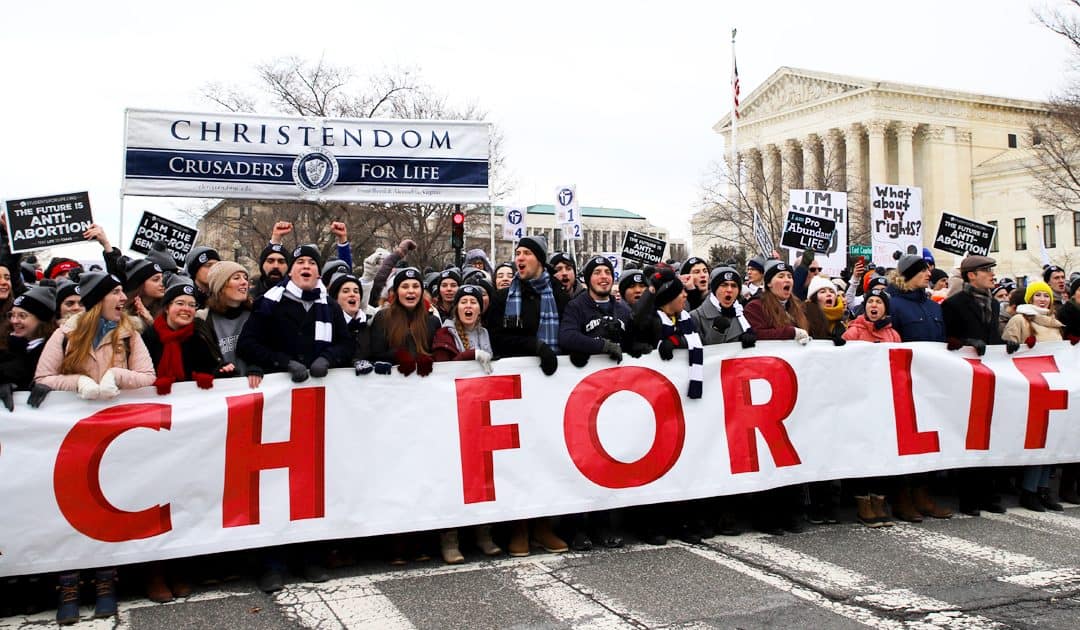 Christendom College Joyfully Leads Historic March for Life