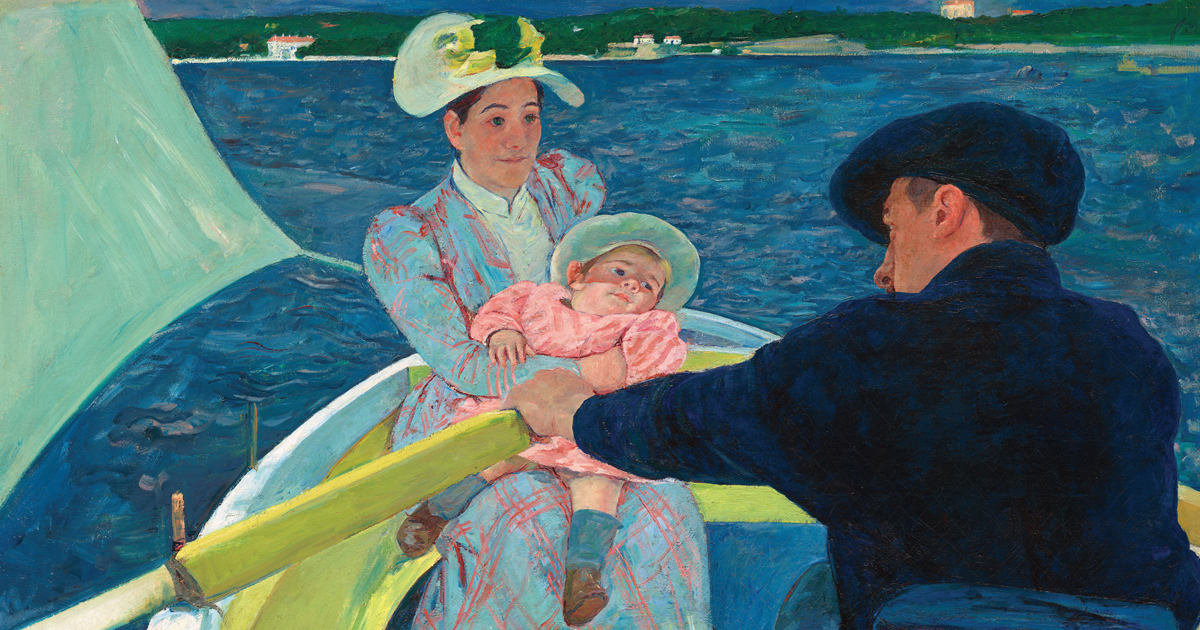 Mary Cassatt (1844-1926) “The Boating Party”