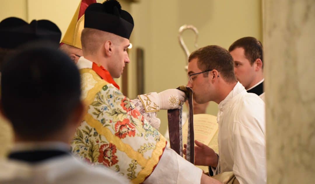 Alumni Ordained as Deacons for Priestly Fraternity of St. Peter