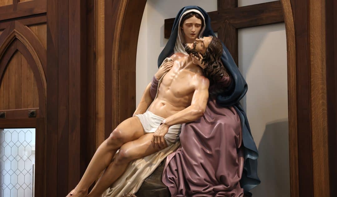 New Pietà Installed in Christ the King Chapel