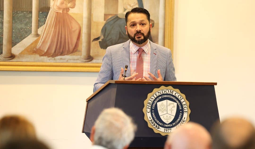 Theology Department Chair Featured in New Articles for Adoremus, Arlington Catholic Herald