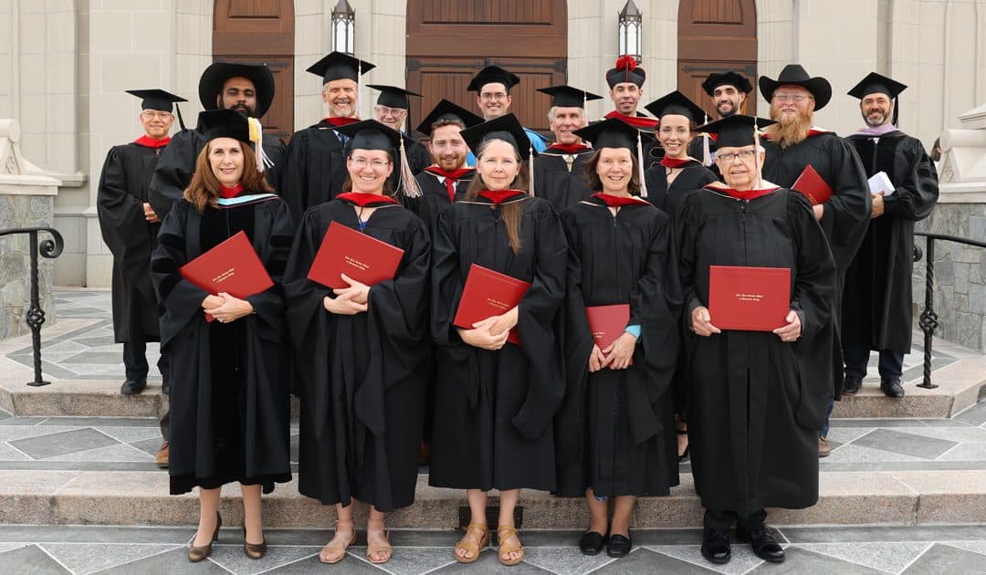 Graduates and Master Catechists Honored During Graduate School Commencement