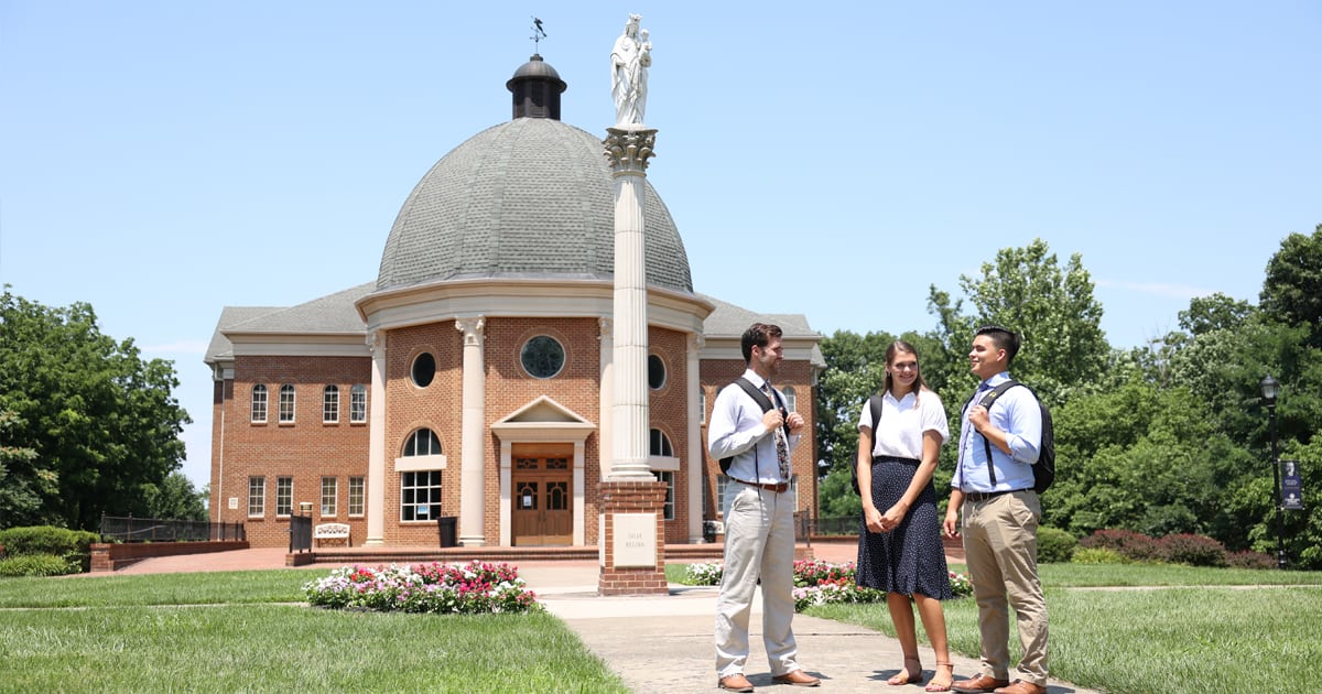 Why did these 10 valedictorians and salutatorians choose to come to Christendom, rather than another school? Because the college offered something they could not get anywhere else: a challenging Catholic liberal arts education taught within a vibrant Catholic culture.