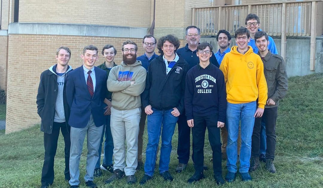 Students Spend Fall Break with Clear Creek Monks