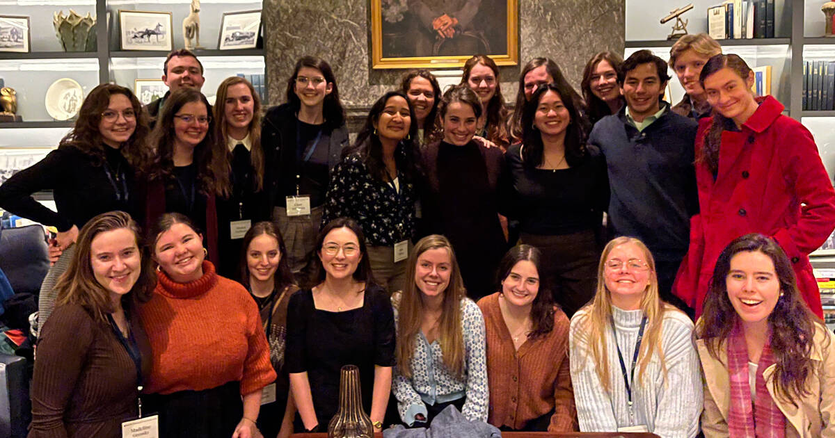 This year marked the eighth year that students have attended the Ethics and Culture conference at Notre Dame.