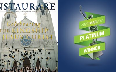 Christendom’s Instaurare Magazine Wins Prestigious Platinum MarCom Award
