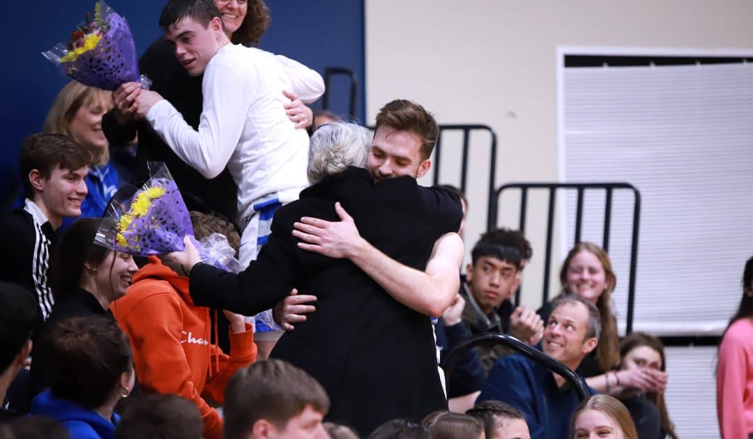 Christendom Basketball Teams Grab Big Wins on Senior Day