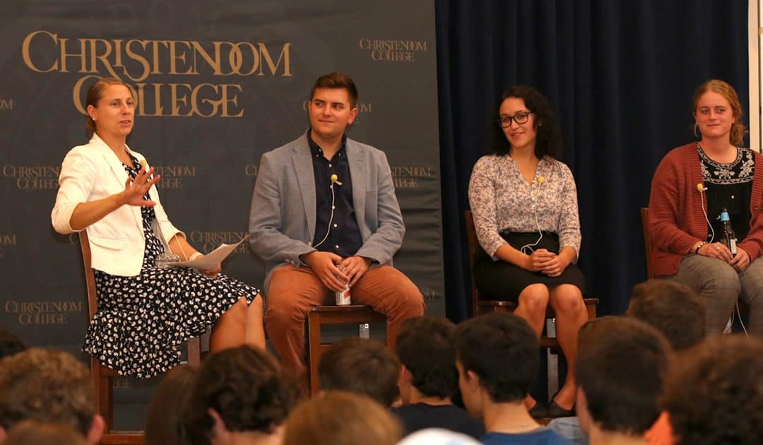 Successful Christendom Alumni to Return to Campus for Life on Tap