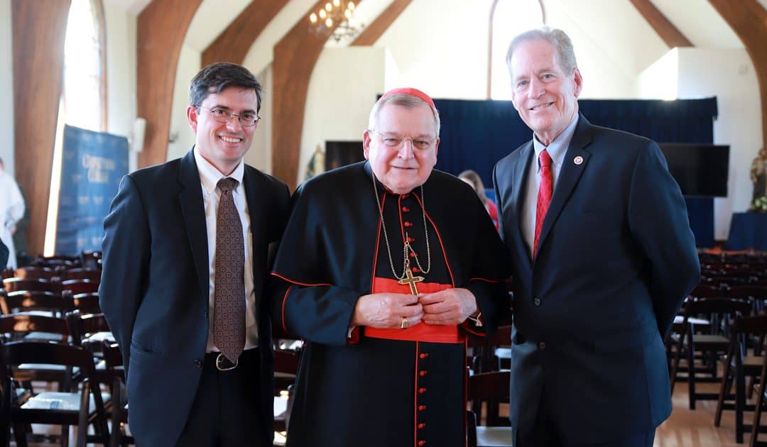 Cardinal Burke and Fellow Theologians Deepen Understanding of the Trinity at Christendom Graduate School Symposium