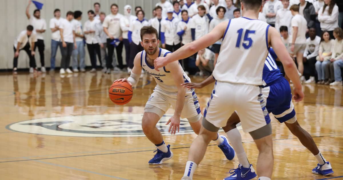 John Paul Vander Woude was named USCAA Student Athlete of the Year and ended his basketball career with 1,205 career points. 