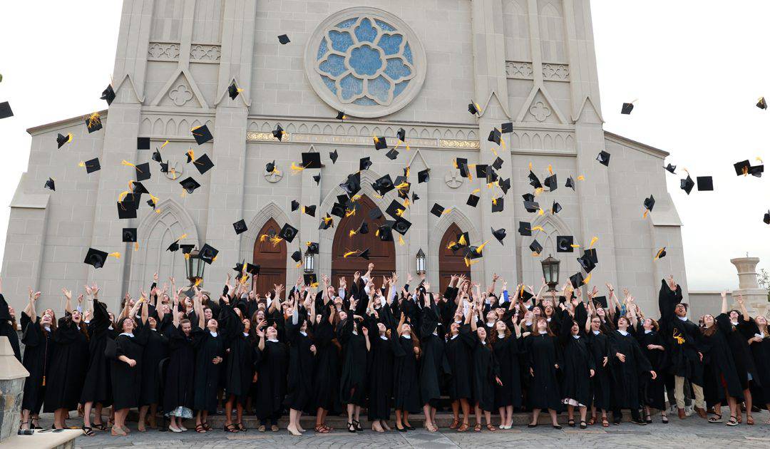 Christendom College Honors Professor Tracey Rowland and Archbishop Timothy Broglio During 45th Commencement Weekend