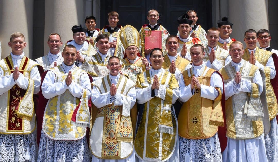 Alumni Fr. Matthew Kane, Fr. Joe Duffy, and Fr. Nate Tapsak Ordained to Priesthood