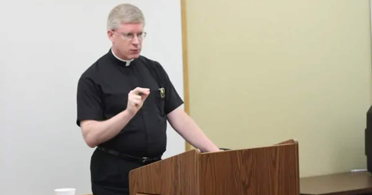 Monsignor deLadurantaye was a member of the faculty for Christendom's Graduate School of Theology.