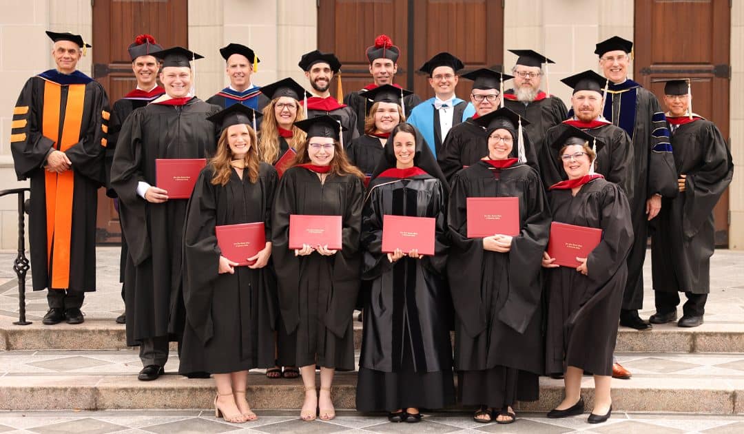 Students Honored at Graduate School Commencement