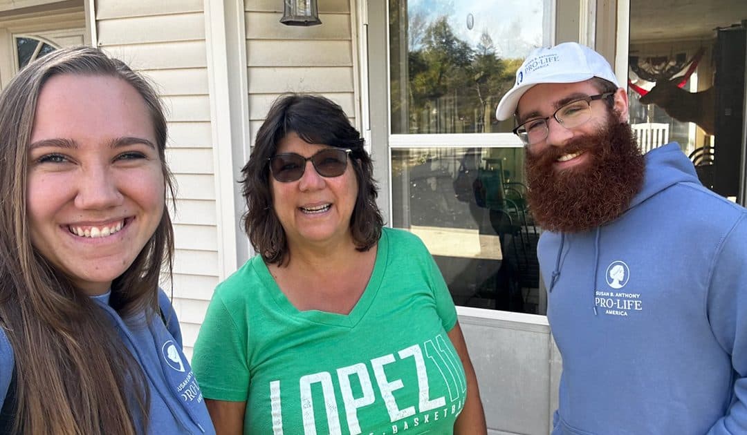 Students Champion Pro-Life Cause Through Door-Knocking Campaign