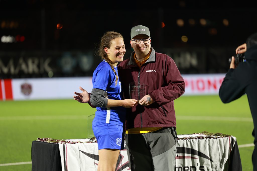 Maria Blank was one of three Christendom players named to the USCAA All-Tournament Team.