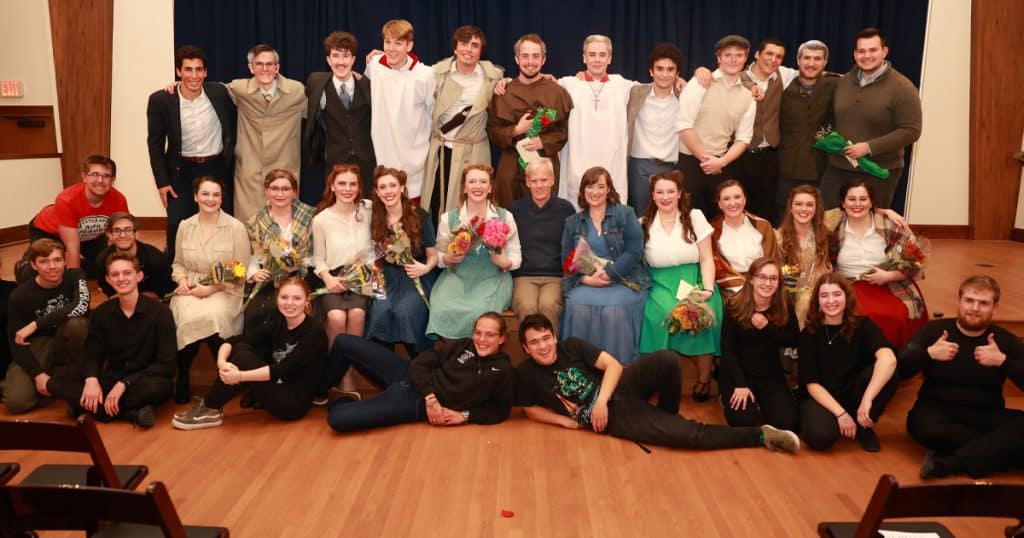 The cast and crew of "The Actor."
