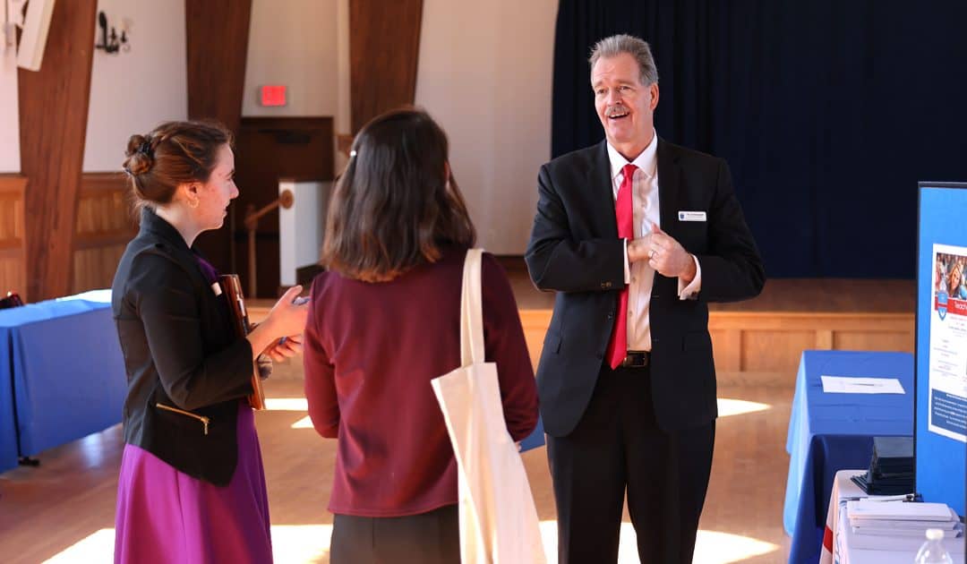 Christendom Students Gain Career Opportunities at First Education Fair