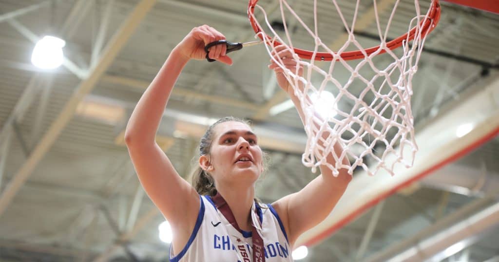 Senior Miranda Keller helped elevate the entire women's basketball program during her four years, playing some of her best basketball during the 2025 National Championship Tournament. 