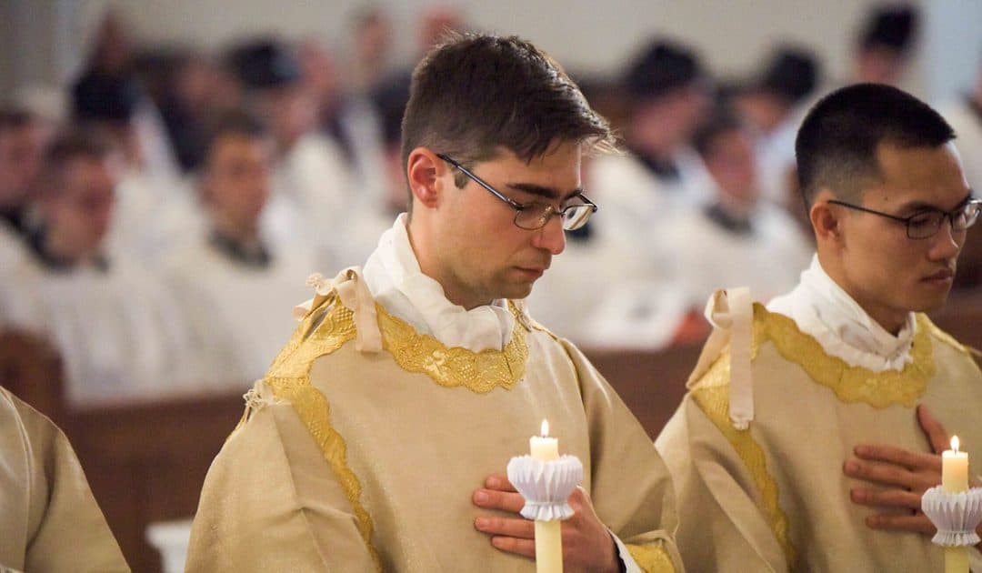 Alumnus Ordained as Deacon for Priestly Fraternity of St. Peter