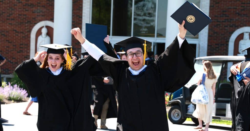 130 undergraduate degrees were awarded to the Class of 2025, the largest graduating class in the college’s history.