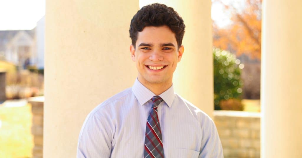 Senior Andre Morales '26.