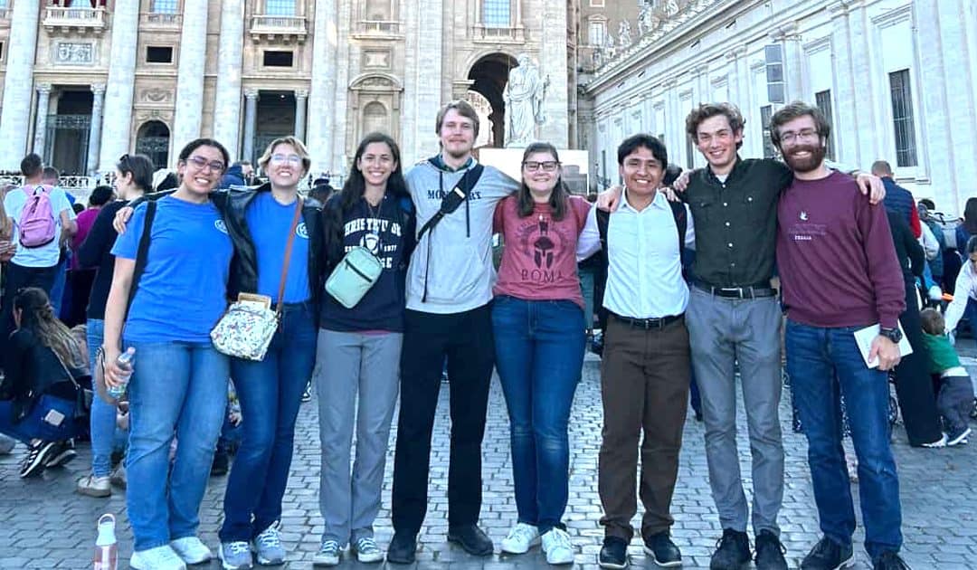Christendom Students Witnessing History During Papal Conclave