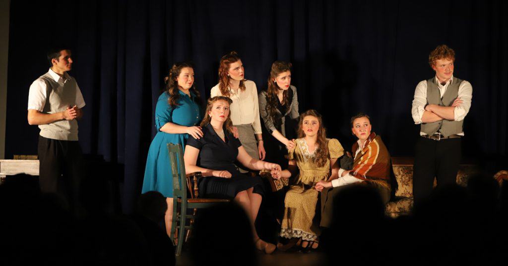The Christendom Players presented an emotional and compelling depiction of McInerny's play.