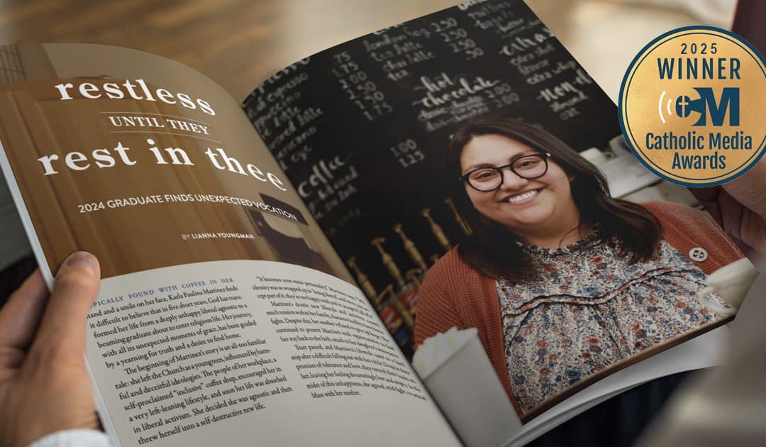 Christendom Communications Office Wins First Place Award from Catholic Media Association
