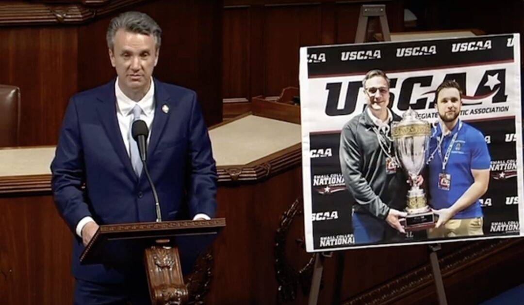 Congressman Recognizes Christendom Athletics for 2024–25 Achievements