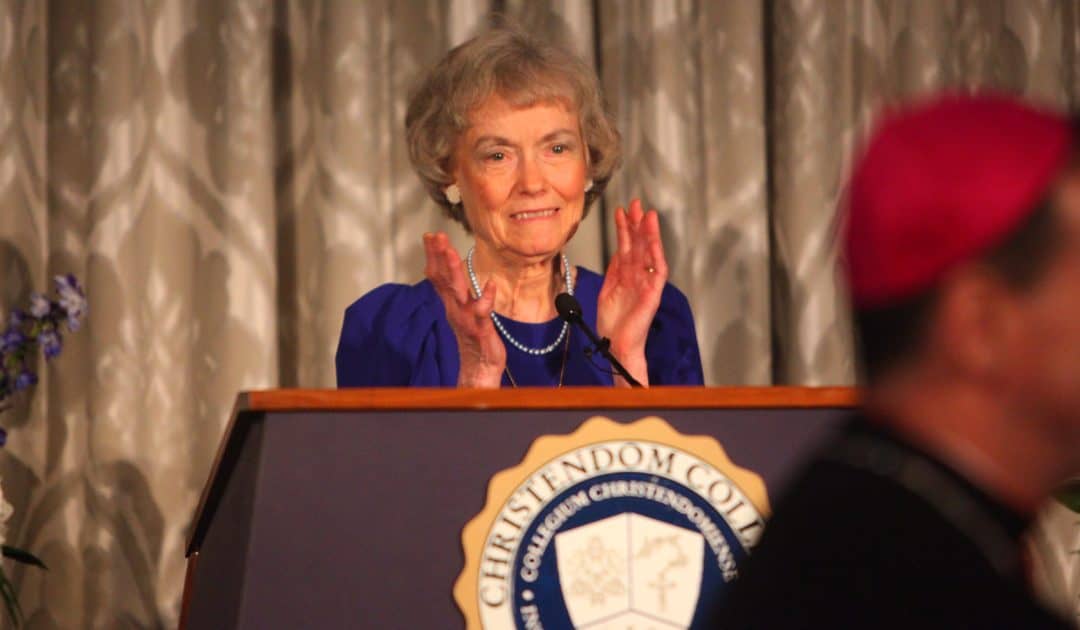 Anne Carroll, Wife of College Founder, to be Honored at 2026 Commencement Ceremonies