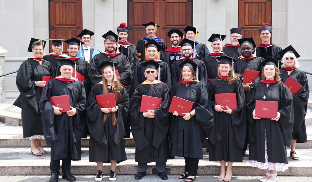 Students and Master Catechists Honored at Graduate School Commencement