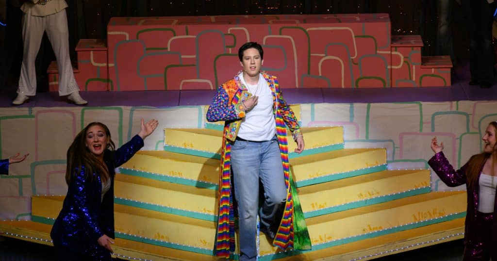 Jauregui was the lead in St. Paul VI's production of "Joseph and the Amazing Technicolor Dreamcoat.
