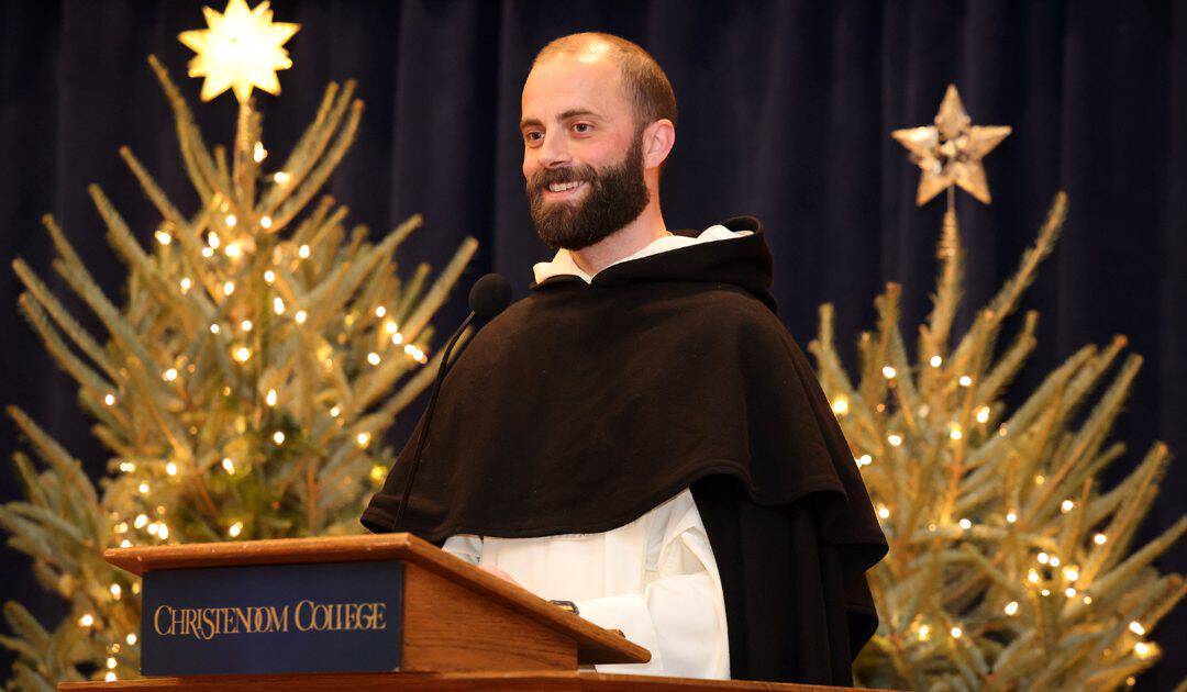 Fr. Gregory Pine Delivers Inspiring Address at Christmas at Christendom Event