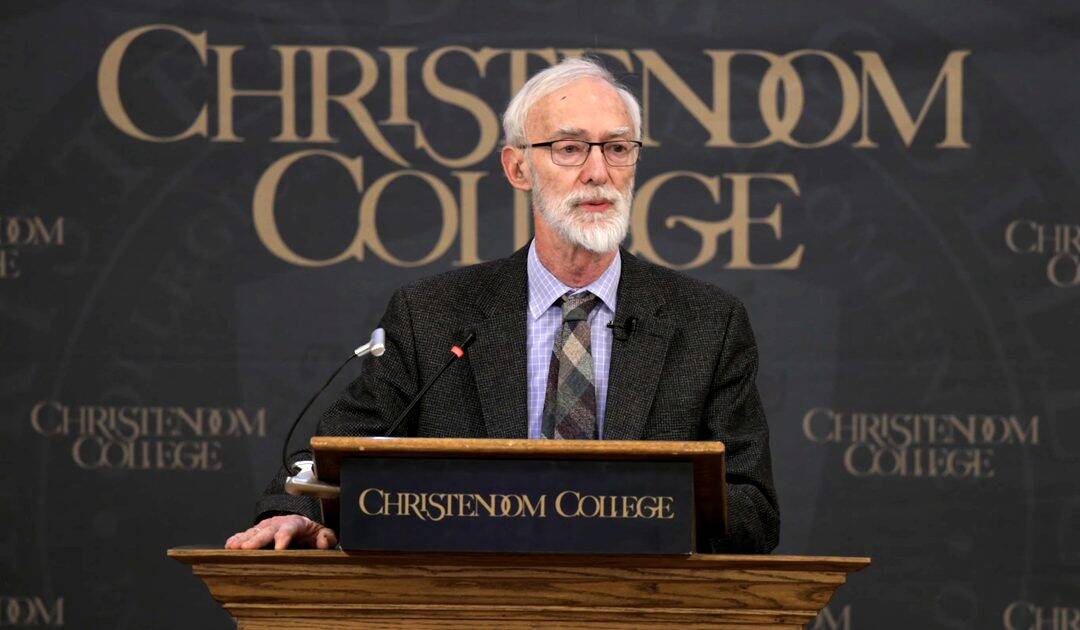 Dr. Steven Baldner Speaks on Aquinas and Descartes for Collegiate Lecture Series