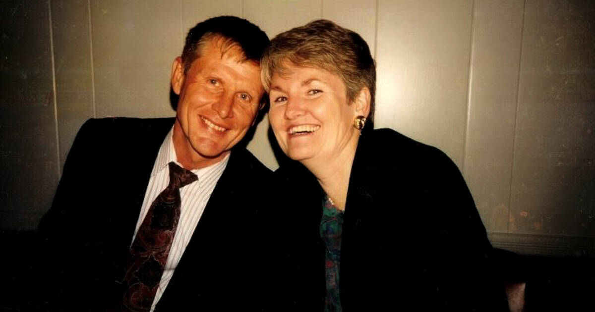 Tom with his wife, Mary-Ellen.