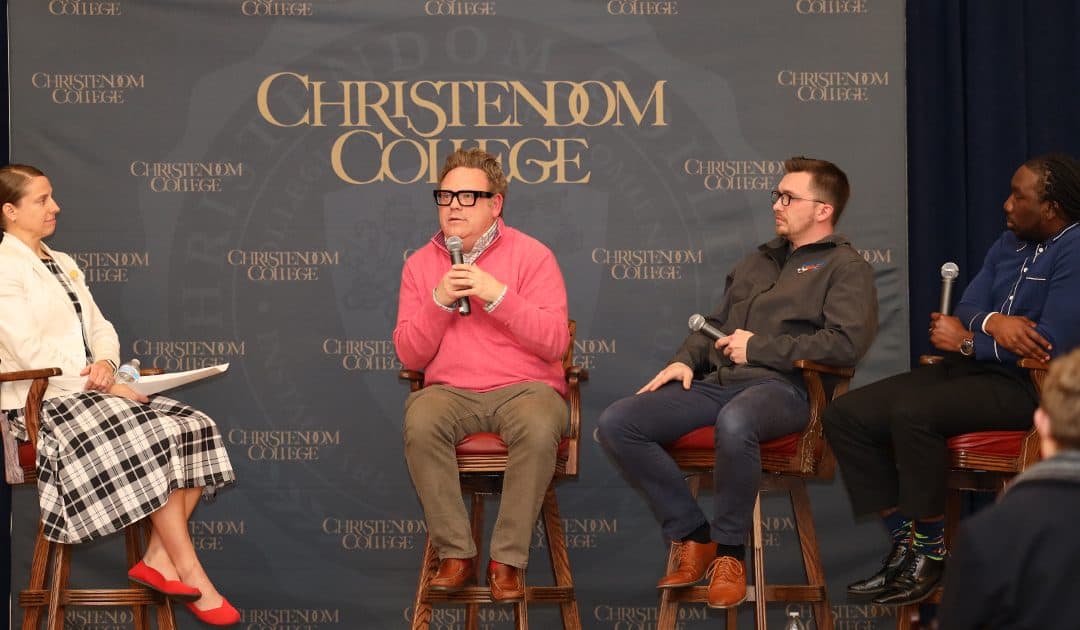 Entrepreneurs Share Business Insights with Christendom Students at Outside the Box Event