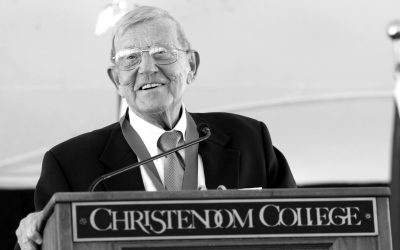 Christendom College Mourns the Passing of Legendary Football Coach Lou Holtz