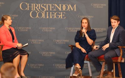 Christendom Alumni Share Unique Calling in Funeral Services at “Life on Tap” Event