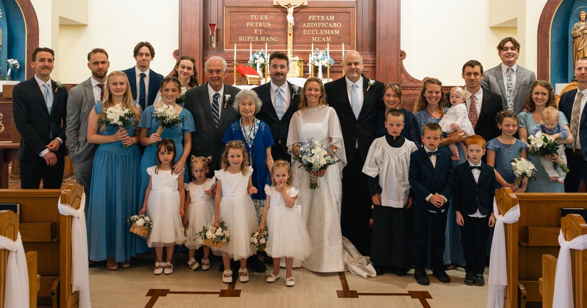 Michelle (Kopeck) Belleville and her family. 